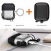Best Buy AirPods Case Protective Silicone Cover  with Key Chain for Apple Airpods  (slbk) online with free shipping from HALLEAST online shop.
