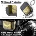 Best Buy Metal and Silicone Bonded Protective Case Cover and Sports anti-lost Neckband for Apple AirPods (Bronze) online with free shipping from HALLEAST online shop.