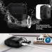 Best Buy AirPods Case Protective Silicone Cover  with Key Chain for Apple Airpods  (Black) online with free shipping from HALLEAST online shop.