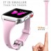Best Buy Slim Watch Band Narrow Watch Strap Compatible Sport Wristband Replacement for Apple Watch iWatch Series 4 3 2 1 (38mm 40mm Pink) Watch Adapter Included online with free shipping from HALLEAST online shop.